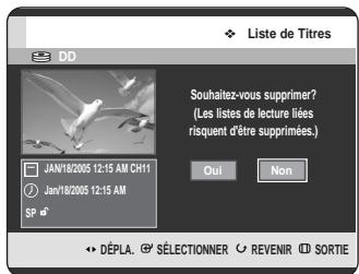 SAMSUNG DVD-HR720 - Utilisation du bouton MENU. - 2