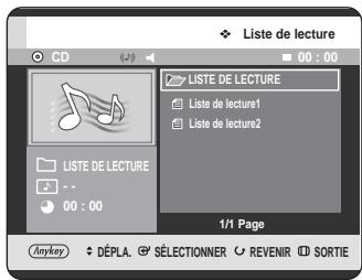 SAMSUNG DVD-HR720 - Supprimer la liste de lecture - 2
