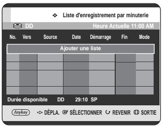 SAMSUNG DVD-HR720 - Utilisation du bouton TIMER - 1