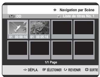 SAMSUNG DVD-HR720 - Utilisation du bouton MENU. - 4