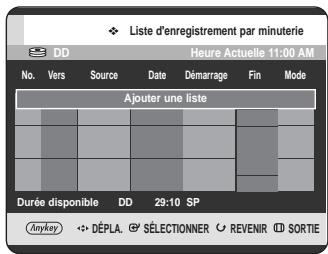 SAMSUNG DVD-HR720 - Utilisation du bouton TIMER - 1