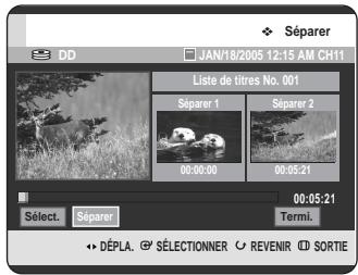 SAMSUNG DVD-HR720 - Appuyez sur les boutons , sélectionnez le titre de votre choix dans la liste puis appuyez sur le bouton ANYKEY. - 5