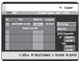SAMSUNG DVD-HR720 - Utilisation du bouton MENU. - 3