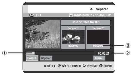 SAMSUNG DVD-HR720 - Appuyez sur les boutons , sélectionnez le titre de votre choix dans la liste puis appuyez sur le bouton ANYKEY. - 4