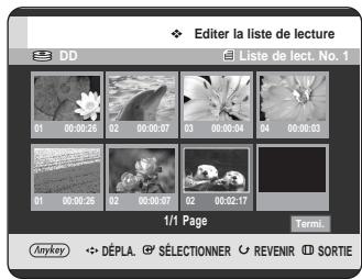 SAMSUNG DVD-HR720 - Ajout d'une scène - 5