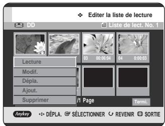 SAMSUNG DVD-HR720 - Lecture d'une scène sélectionnée - 1