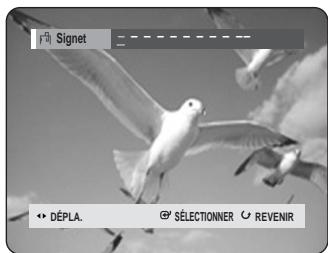 SAMSUNG DVD-HR720 - Utilisation des signets - 5