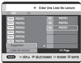 SAMSUNG DVD-HR720 - Nouvelle liste de lecture - 5
