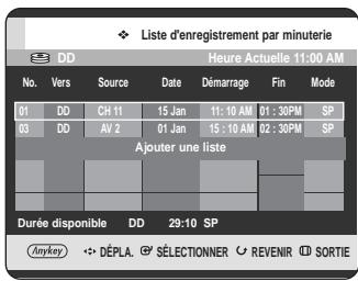 SAMSUNG DVD-HR720 - Utilisation du bouton MENU. - 3