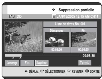 SAMSUNG DVD-HR720 - Utilisation du bouton MENU. - 7
