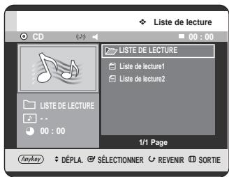 SAMSUNG DVD-HR720 - Liste de lecture - 2