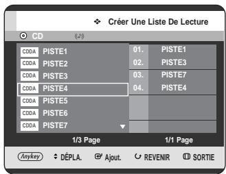 SAMSUNG DVD-HR720 - Nouvelle liste de lecture - 3