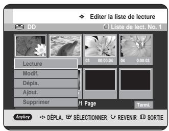 SAMSUNG DVD-HR720 - Ajout d'une scène - 1