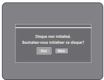 SAMSUNG DVD-HR720 - Appuyez sur le bouton HDD ou DVD. si vous sélectionnez DVD, appuyez sur le bouton open/close et placez un disque enregistrable dans le tiroir disque. - 2