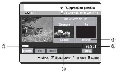 SAMSUNG DVD-HR720 - Utilisation du bouton MENU. - 5