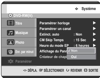 SAMSUNG DVD-HR720 - Créateur automatique des chapitres - 5