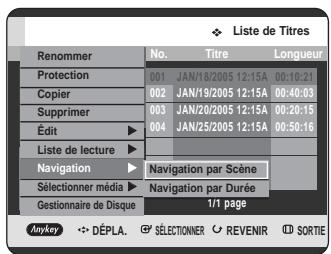 SAMSUNG DVD-HR720 - Utilisation du bouton MENU. - 3