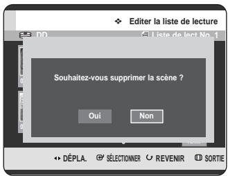 SAMSUNG DVD-HR725P - Suppression d'une scène - 2