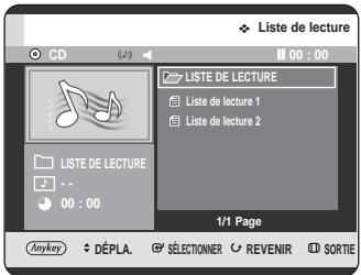 SAMSUNG DVD-HR725P - Supprimer la liste de lecture - 2