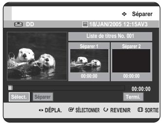 SAMSUNG DVD-HR725P - Utilisation du bouton MENU. - 3
