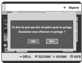 SAMSUNG DVD-HR725P - Utilisation du bouton MENU. - 6