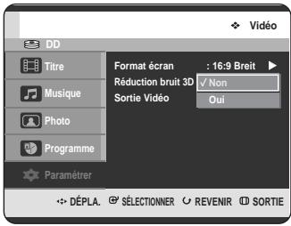 SAMSUNG DVD-HR725P - Réduction bruit 3D (réduction du bruit adaptable au déplacement) - 1