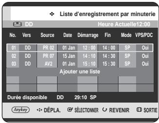 SAMSUNG DVD-HR725P - Utilisation du bouton MENU. - 1