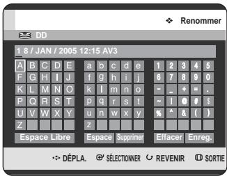 SAMSUNG DVD-HR725P - Utilisation du bouton MENU. - 2