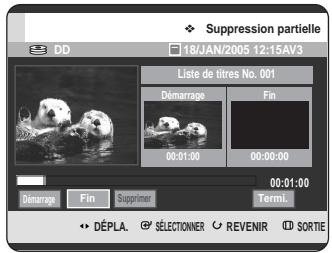SAMSUNG DVD-HR725P - Utilisation du bouton MENU. - 4