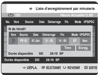 SAMSUNG DVD-HR725P - Utilisation du bouton MENU. - 3