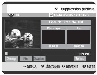 SAMSUNG DVD-HR725P - Utilisation du bouton MENU. - 3