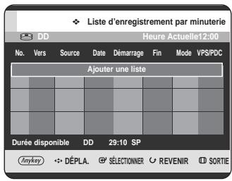 SAMSUNG DVD-HR725P - Utilisation du bouton MENU. - 2