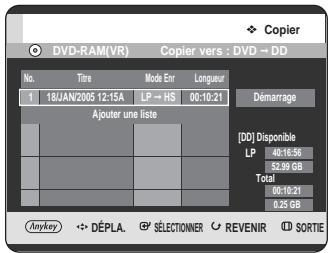 SAMSUNG DVD-HR725P - Utilisation du bouton MENU. - 2