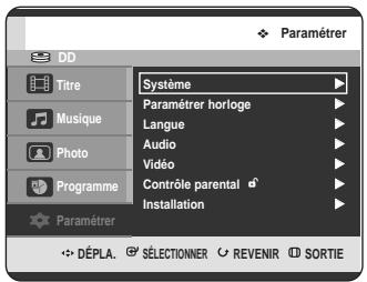 SAMSUNG DVD-HR725P - Préréglage des canaux avec la fonction de configuration manuelle - 1