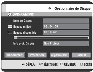 SAMSUNG DVD-HR725P - Protection d'un disque - 5