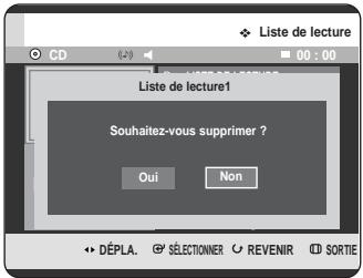 SAMSUNG DVD-HR725P - Supprimer la liste de lecture - 4