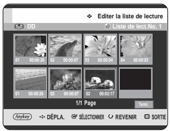 SAMSUNG DVD-HR725P - Ajout d'une scène - 5