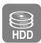 SAMSUNG DVD-HR725P - Zoom avant - 1