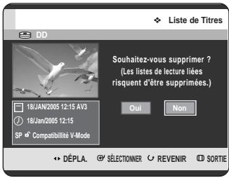 SAMSUNG DVD-HR725P - Utilisation du bouton MENU. - 2