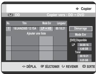 SAMSUNG DVD-HR725P - Utilisation du bouton MENU. - 3
