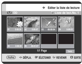 SAMSUNG DVD-HR725P - Modification d'une scène (remplacement d'une scène) - 5