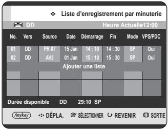 SAMSUNG DVD-HR725P - Utilisation du bouton MENU. - 4