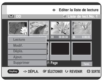 SAMSUNG DVD-HR725P - Modification d'une scène (remplacement d'une scène) - 1