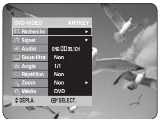 DVD-VIDEO ANYKEY Recherche Signet Audio ENG D:DS.1CH Sous-titre Non Angle 1/1 Répétition Non Zoom Non Média DVD DéPLA. SELECT.