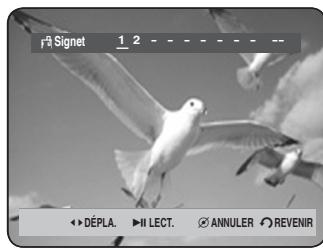 Signet 1 2 - - - - - - DéPLA. II LECT. ANNULER REVENIR