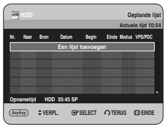 SAMSUNG DVD-HR734A - Haar de geplande lijst gaan - 2