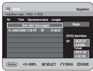 SAMSUNG DVD-HR734A - De toets MENU gebruiken - 2