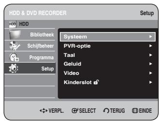 SAMSUNG DVD-HR734A - De geluidsopties instellen - 1