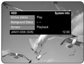 SAMSUNG DVD-HR734A - - About INFO button - - 1