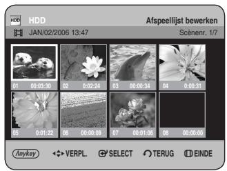 SAMSUNG DVD-HR734A - Druk op de toetsen om Toev. te selecteren en druk verwolgens op OK. - 1